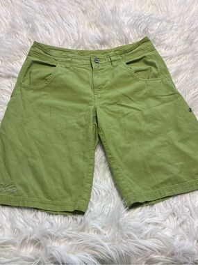 Salomon Olive Green Outdoor Shorts
